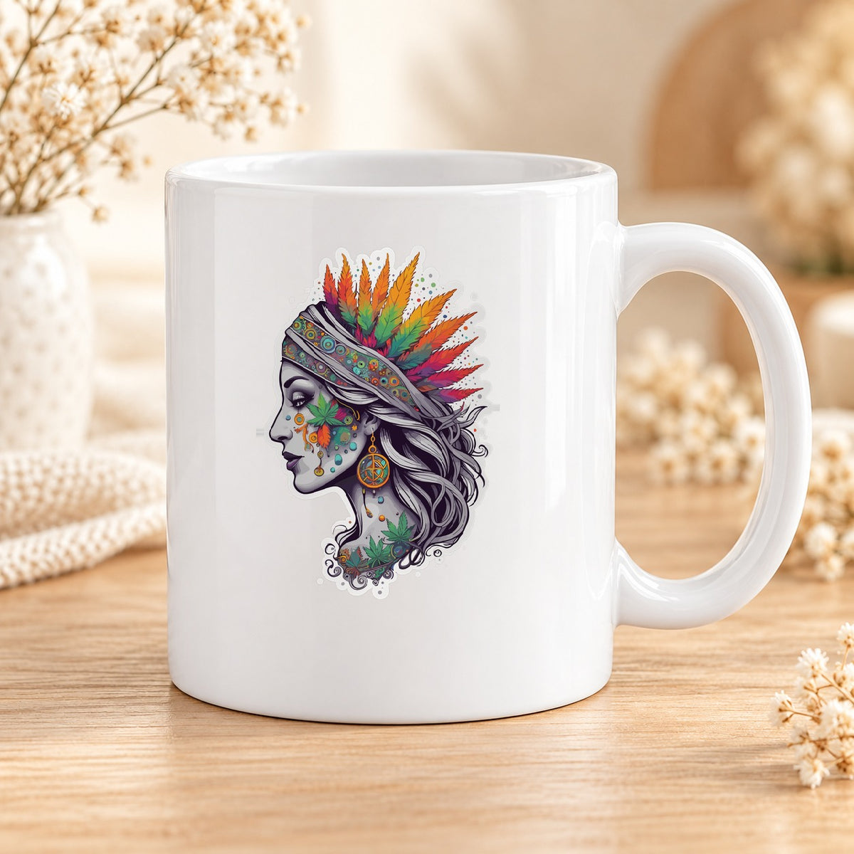 Mug Psychedelic céramique – Modèle 007