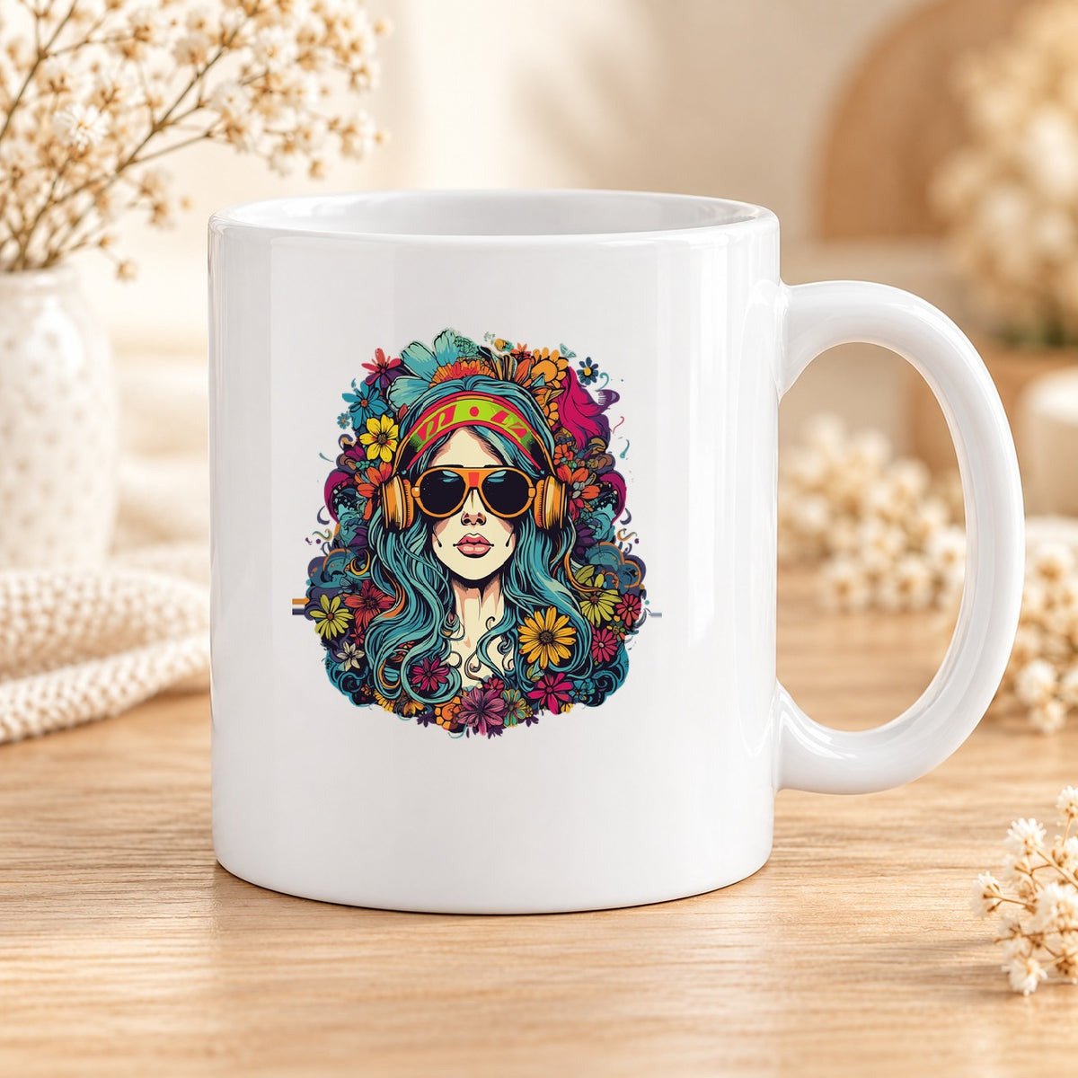 Mug Psychedelic céramique – Modèle 010