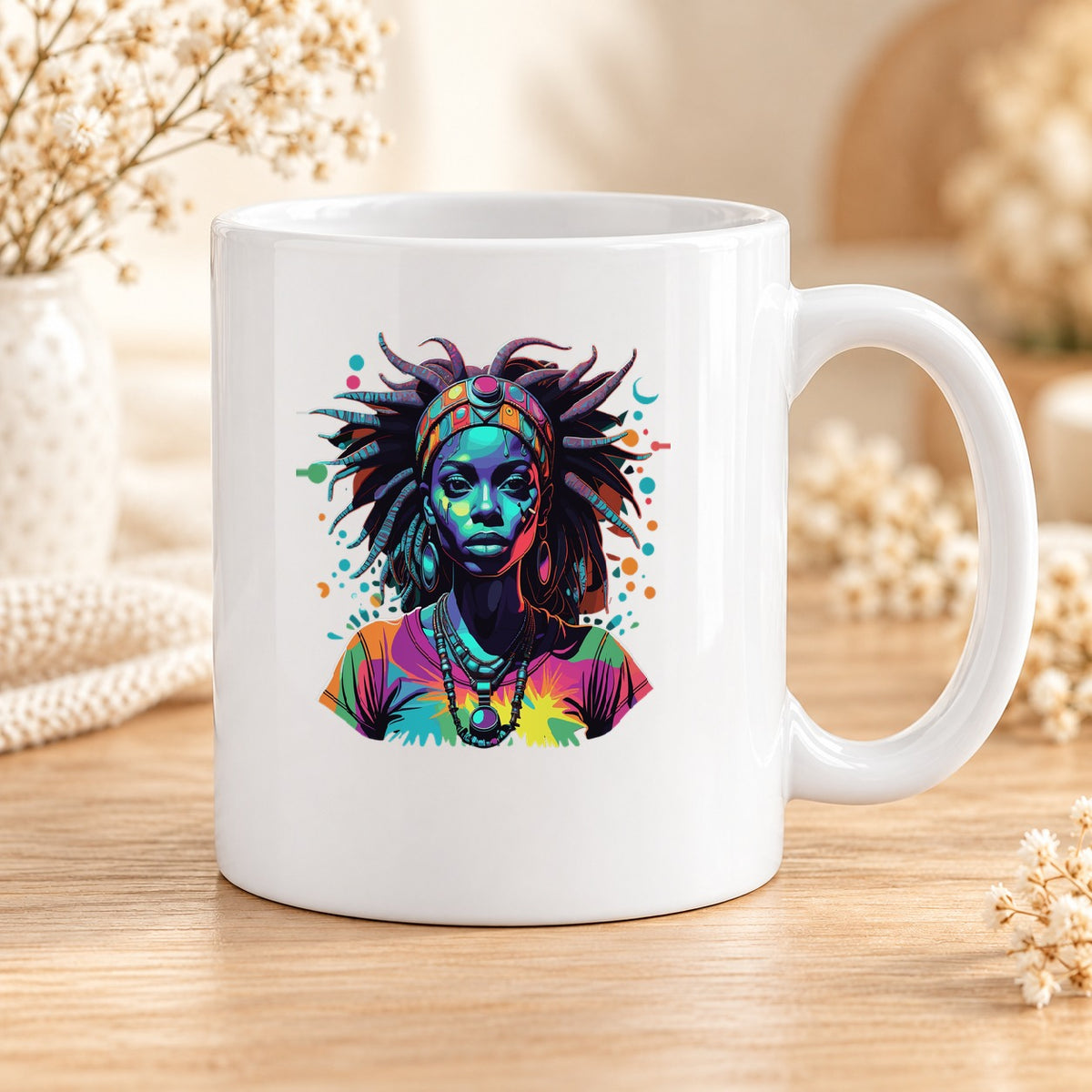 Mug Psychedelic céramique – Modèle 014