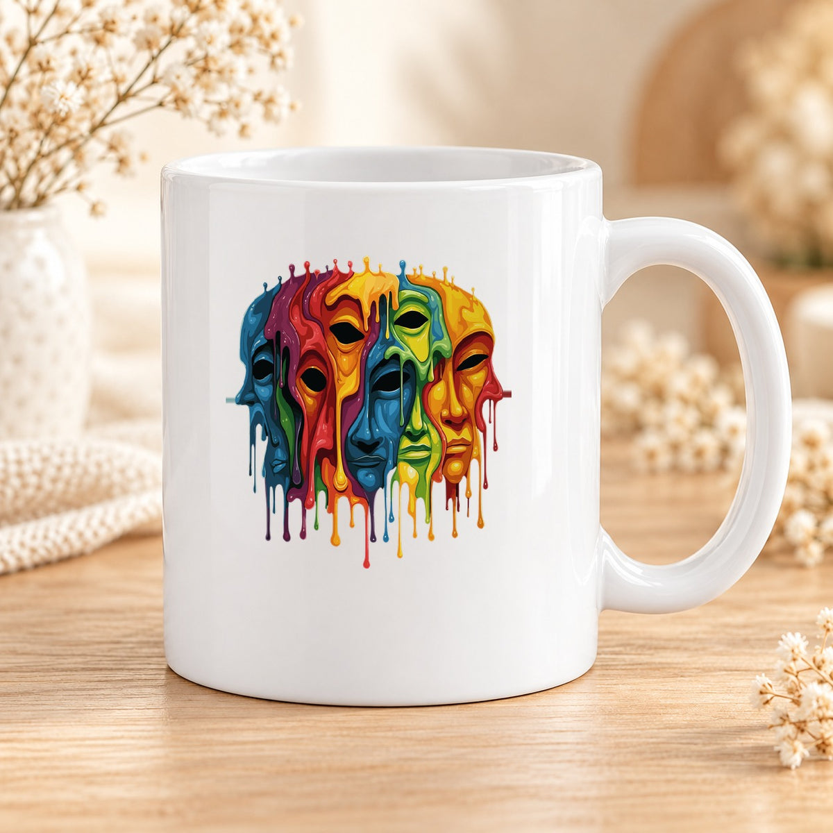 Mug Psychedelic céramique – Modèle 017