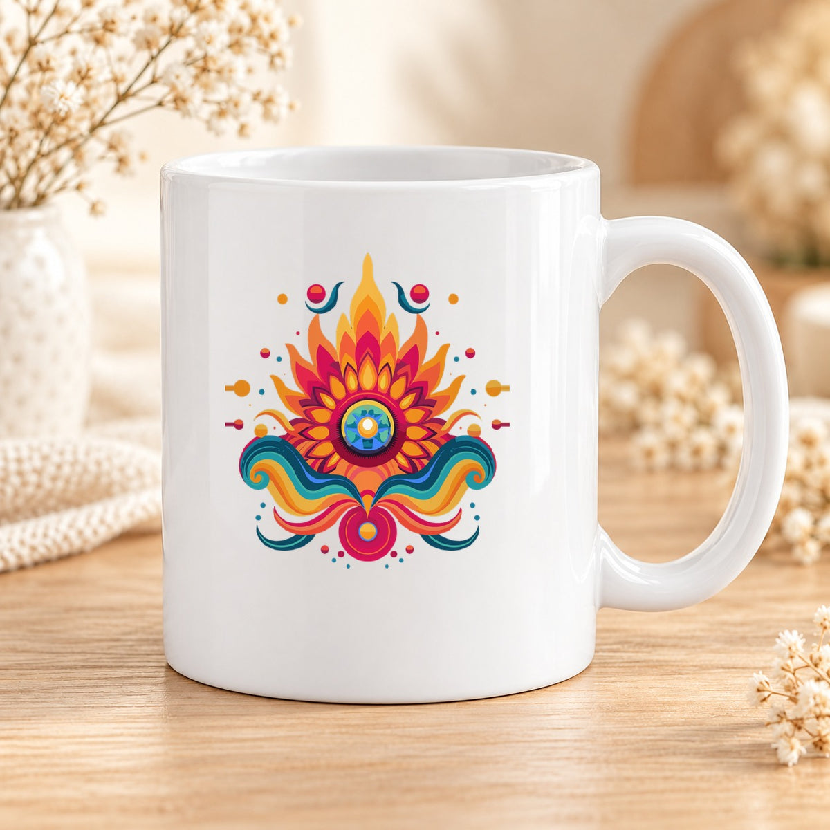 Mug Psychedelic céramique – Modèle 027