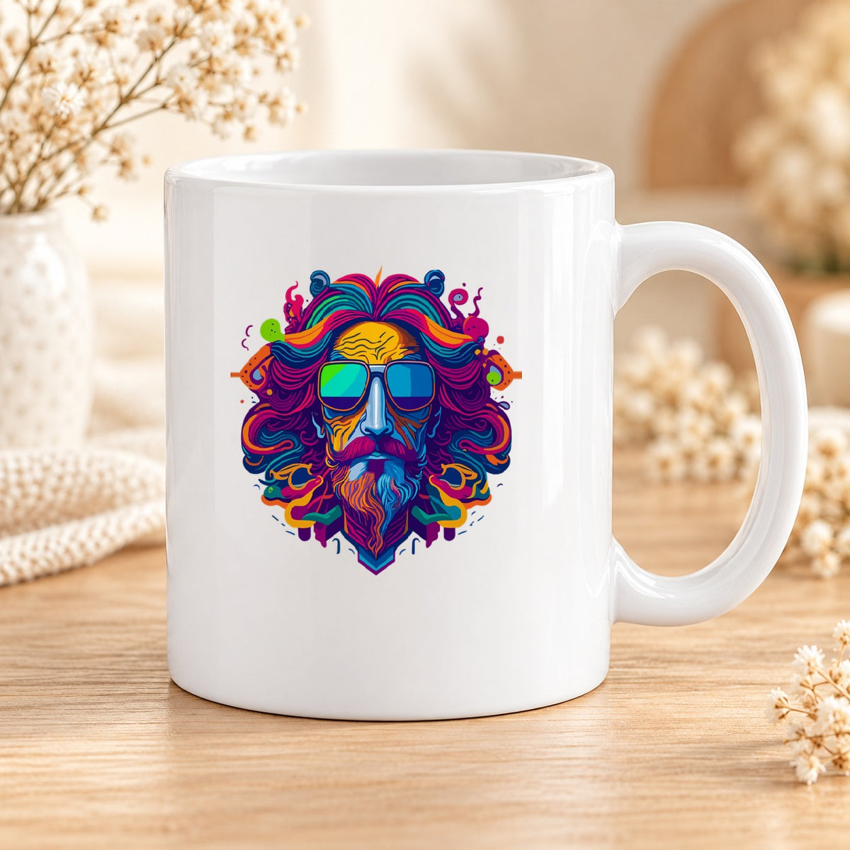 Mug Psychedelic céramique – Modèle 028