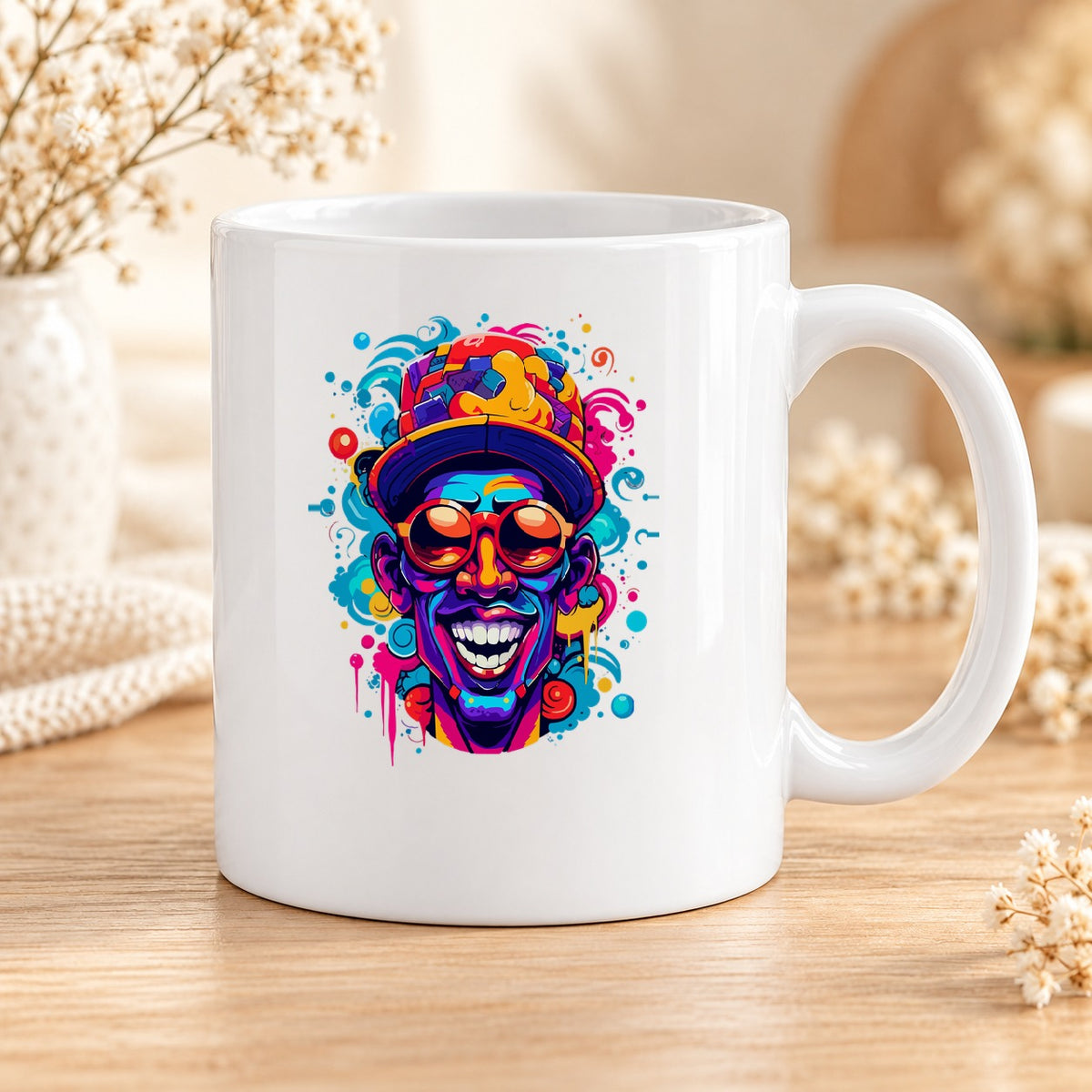 Mug Psychedelic céramique – Modèle 038