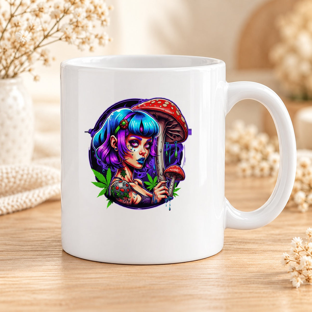 Mug Psychedelic céramique – Modèle 043