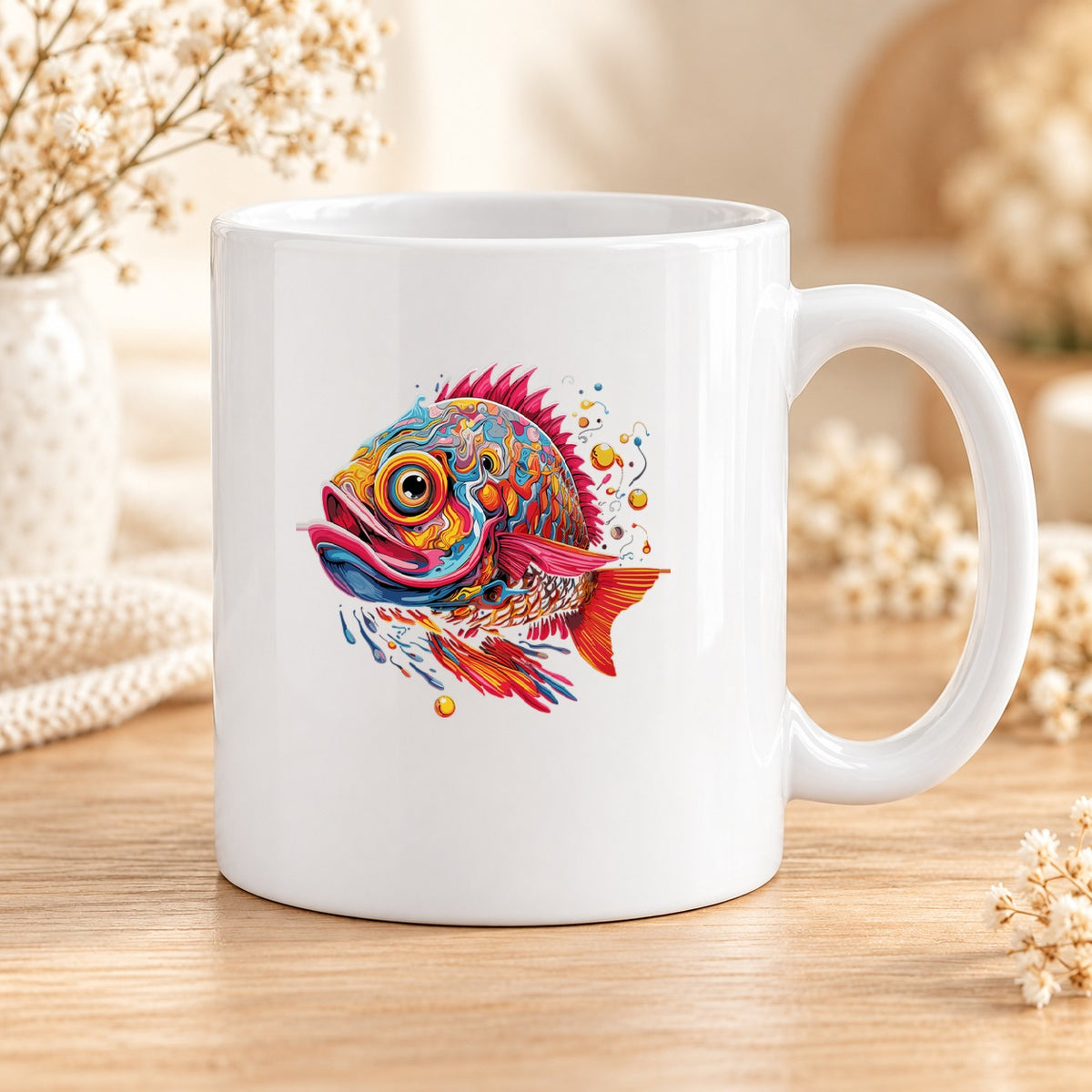 Mug Psychedelic céramique – Modèle 052