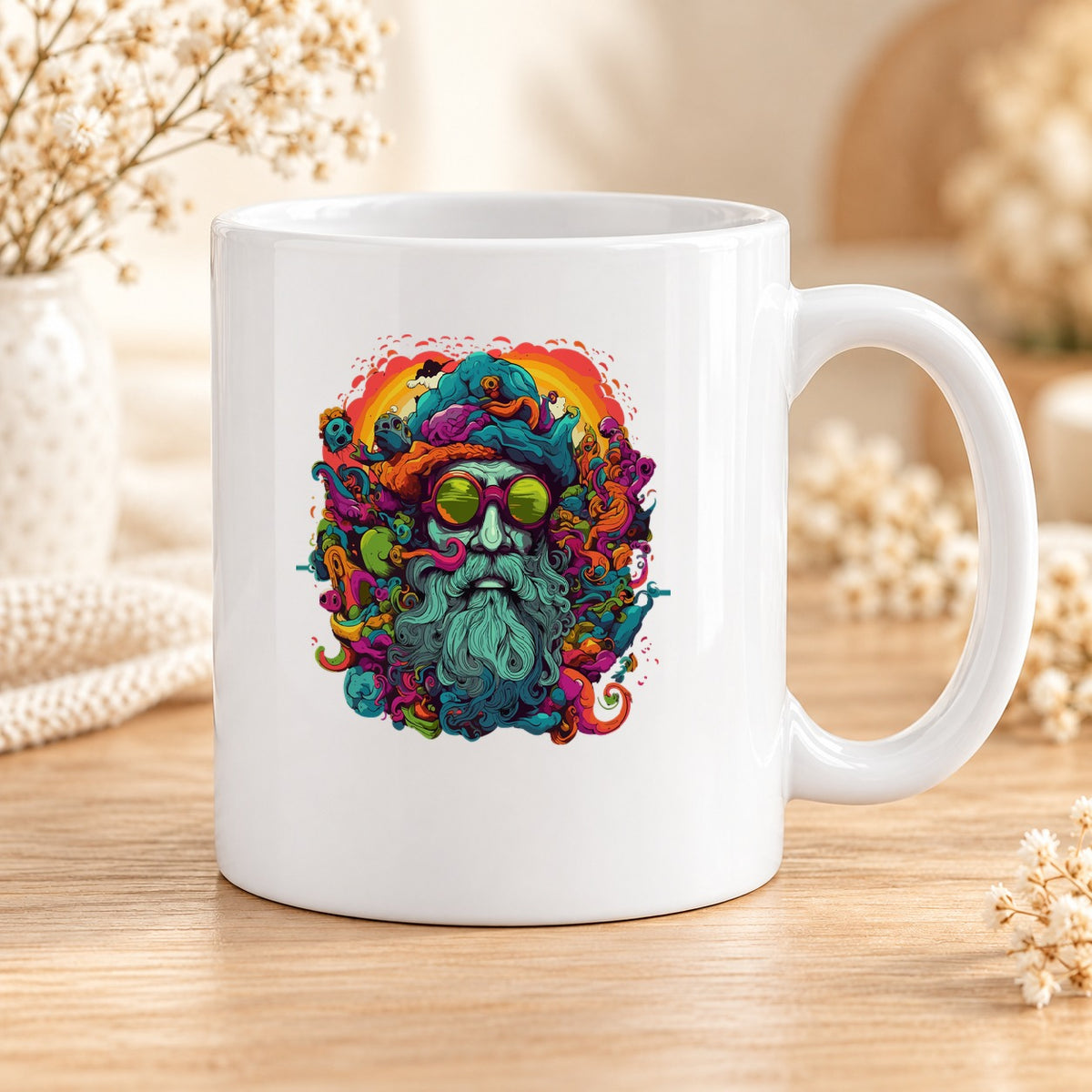 Mug Psychedelic céramique – Modèle 055