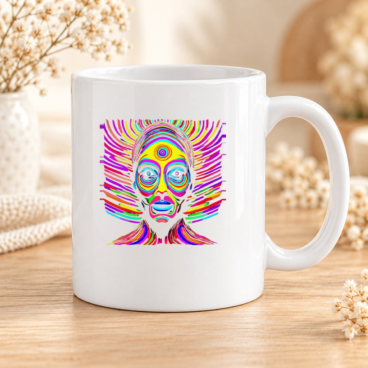 Mug Psychedelic céramique – Modèle 056