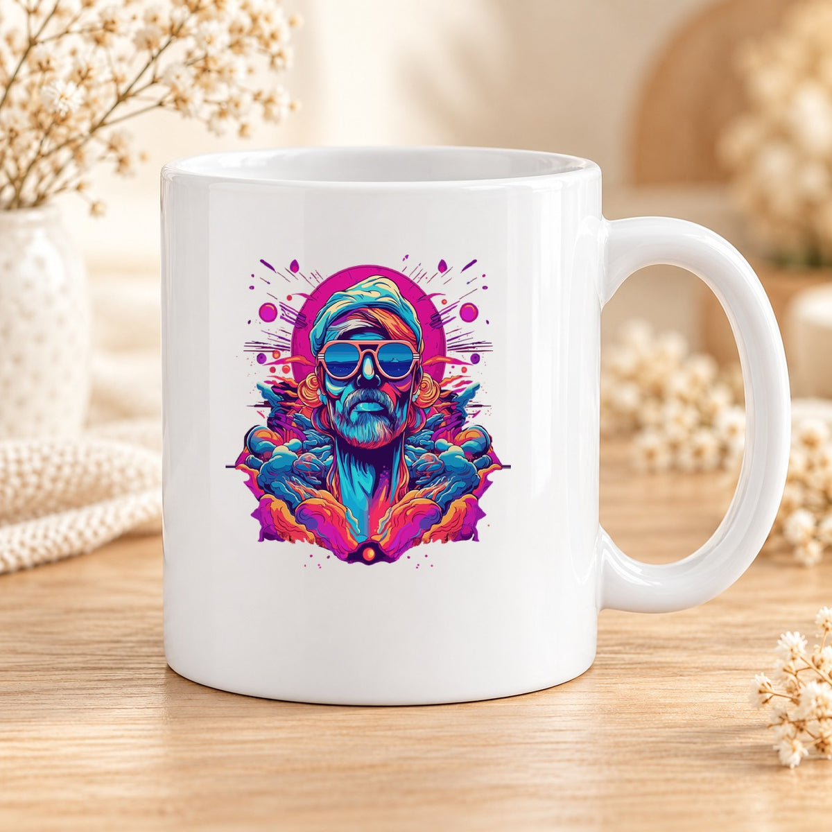Mug Psychedelic céramique – Modèle 062