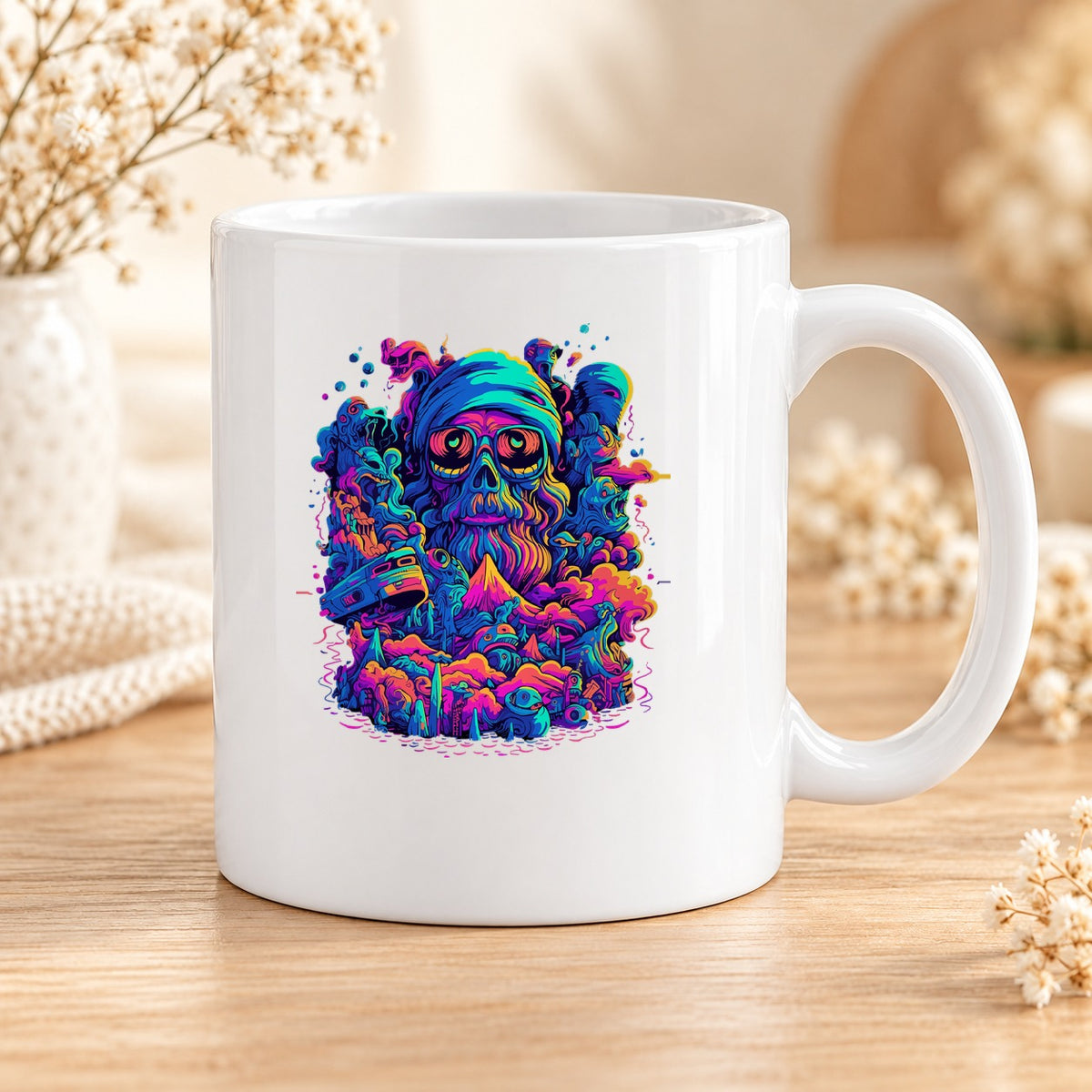 Mug Psychedelic céramique – Modèle 066