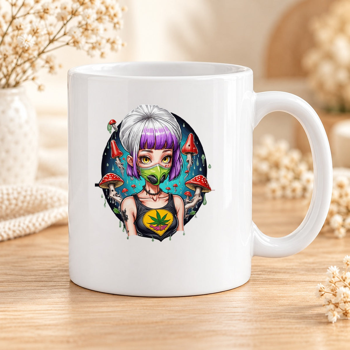 Mug Psychedelic céramique – Modèle 069