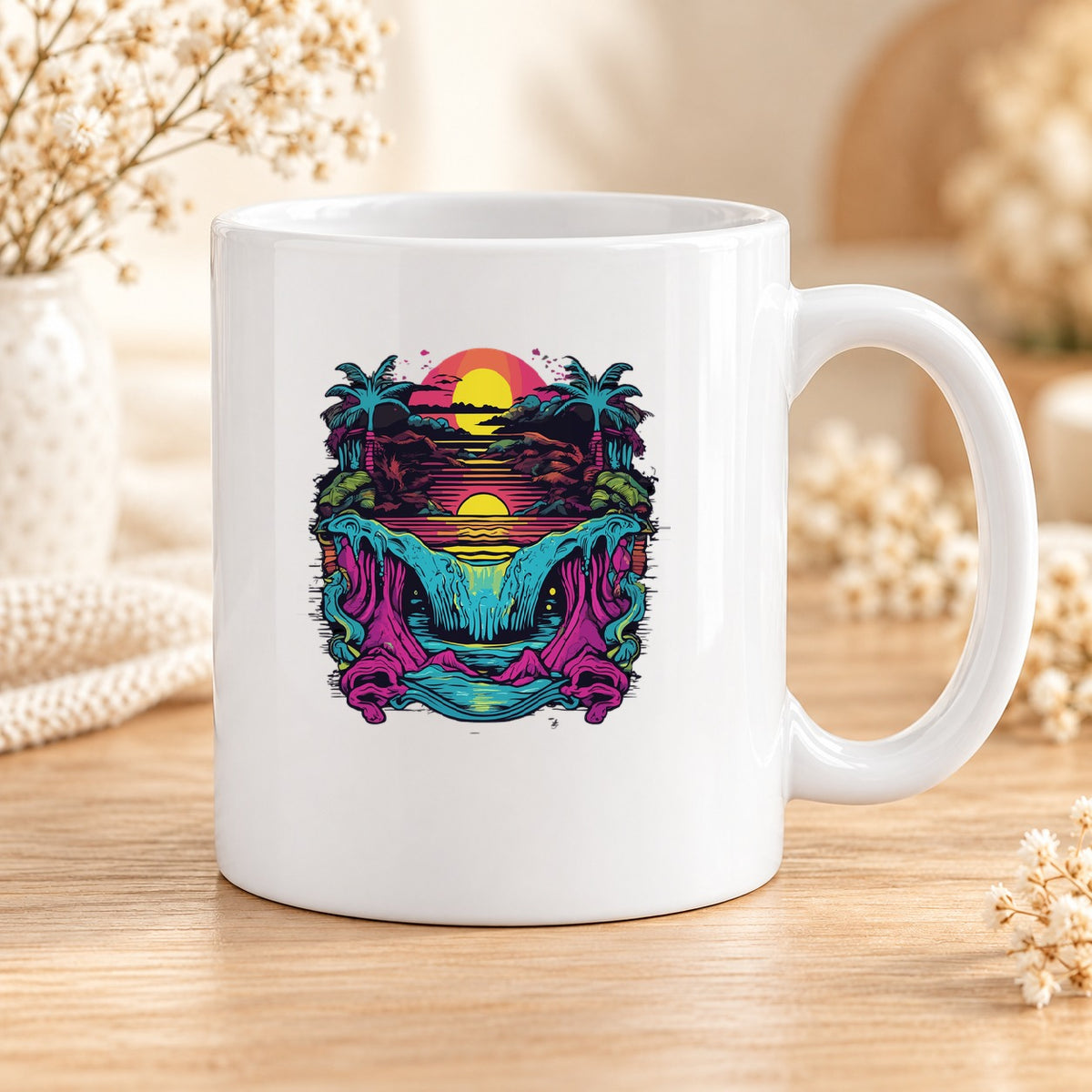 Mug Psychedelic céramique – Modèle 073