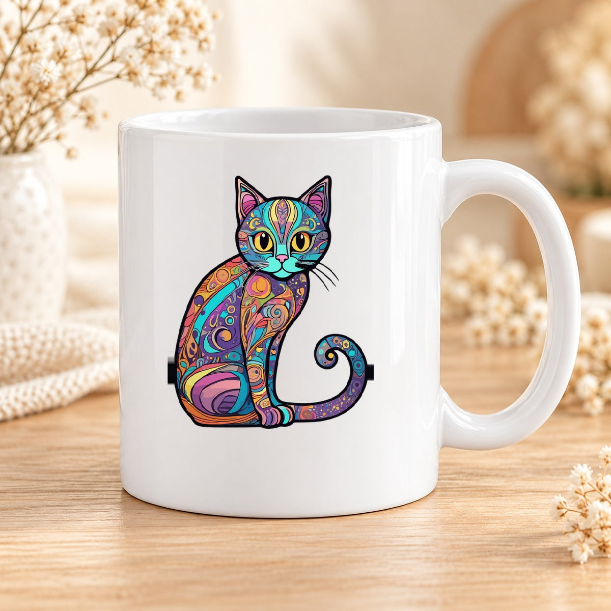 Mug Psychedelic céramique – Modèle 075