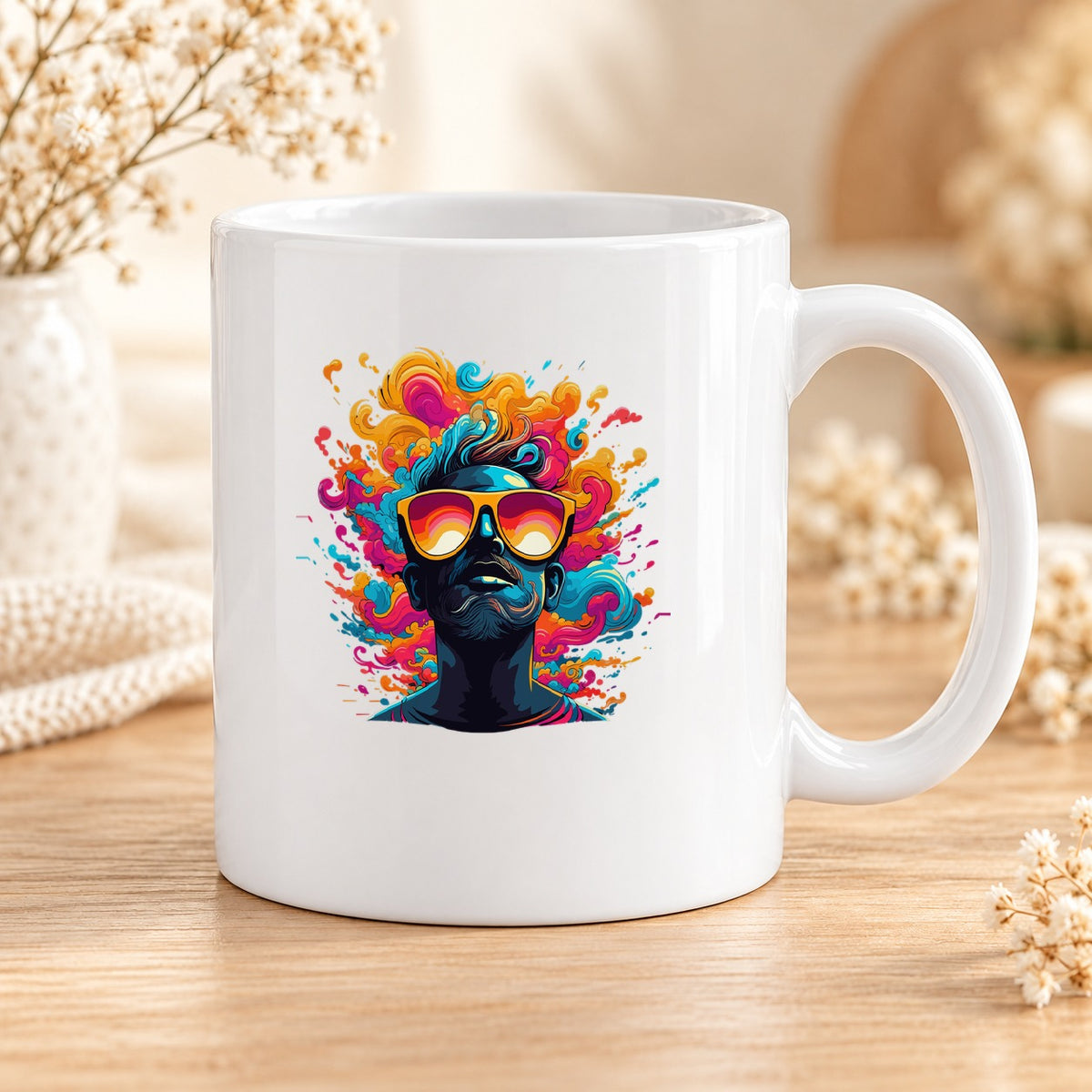 Mug Psychedelic céramique – Modèle 083