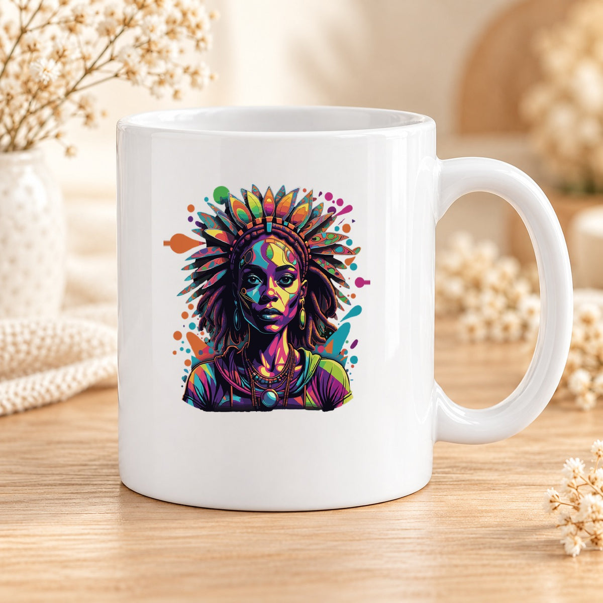 Mug Psychedelic céramique – Modèle 084