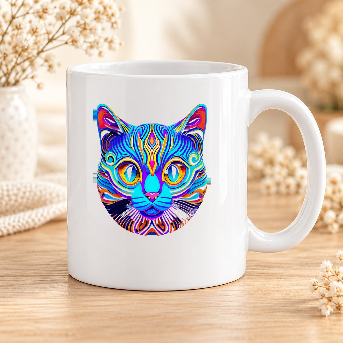 Mug Psychedelic céramique – Modèle 086