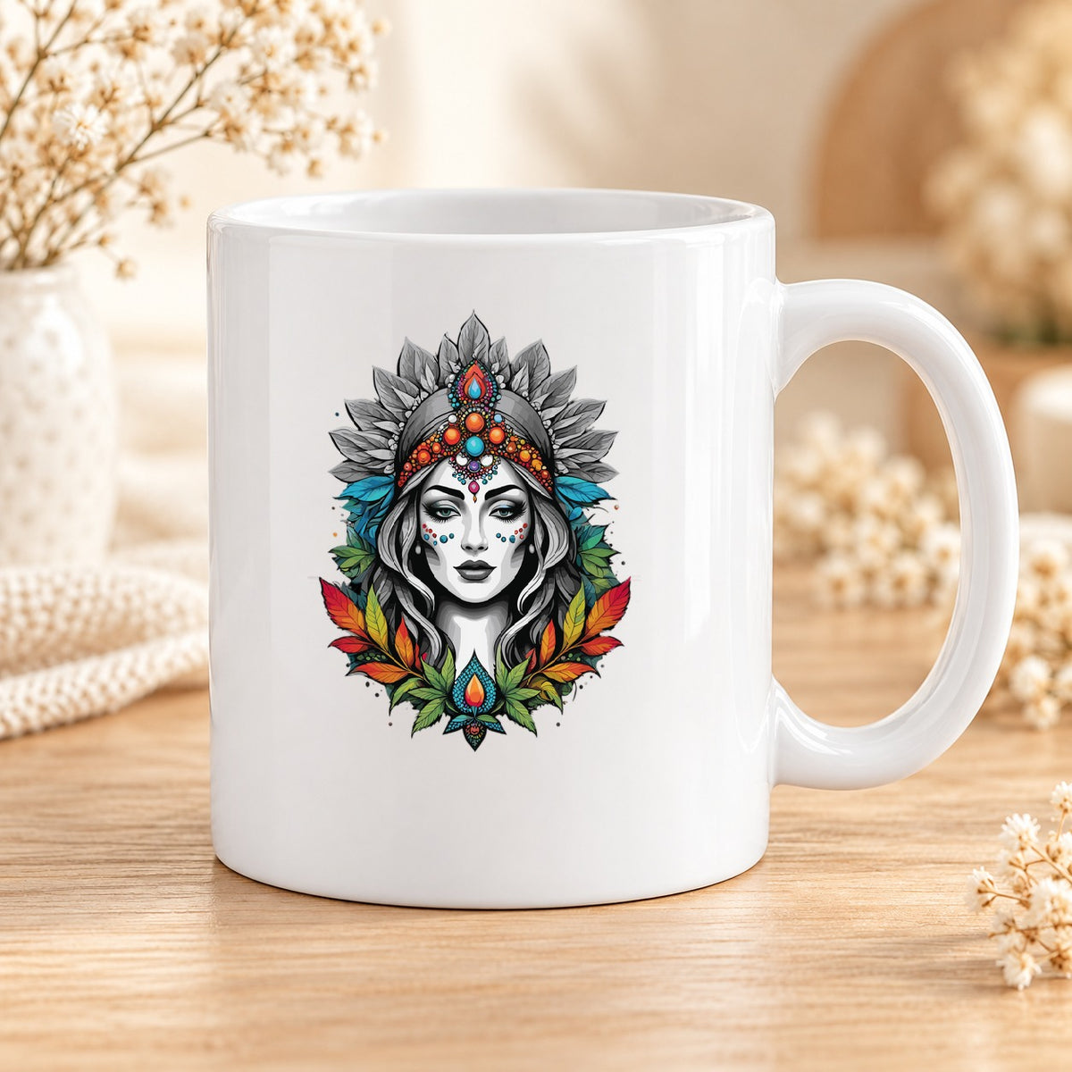 Mug Psychedelic céramique – Modèle 089