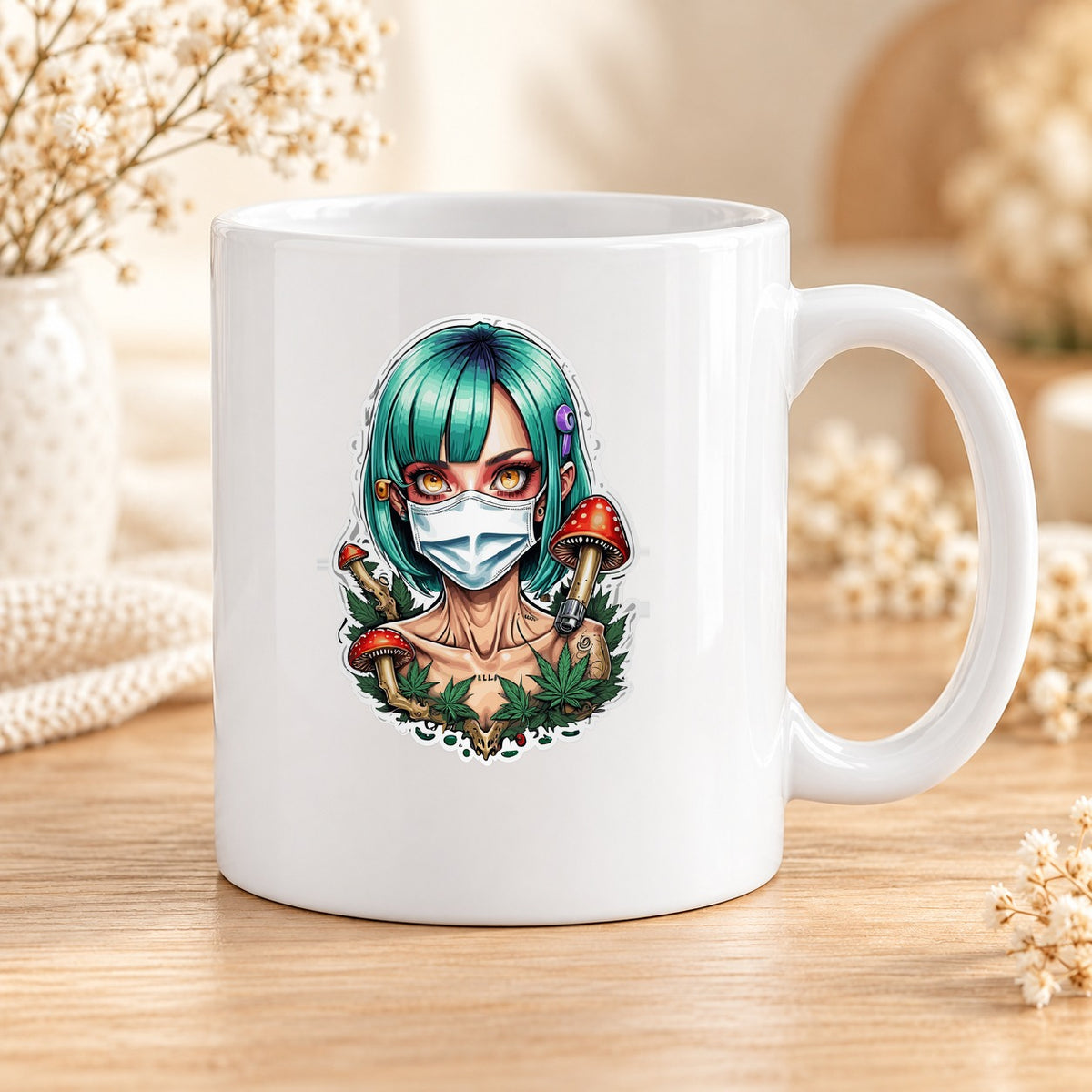 Mug Psychedelic céramique – Modèle 090