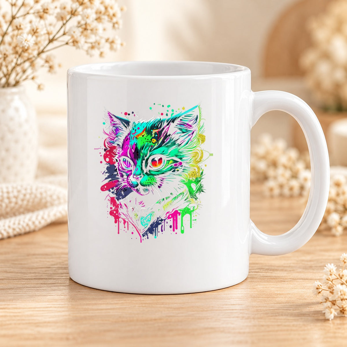 Mug Psychedelic céramique – Modèle 091