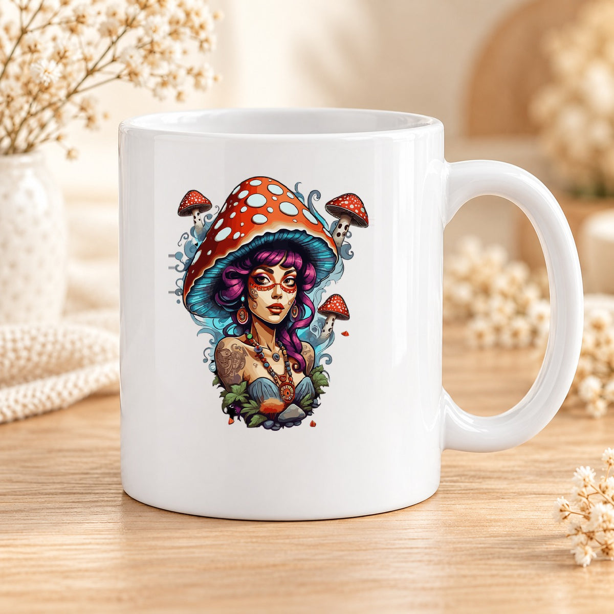 Mug Psychedelic céramique – Modèle 095