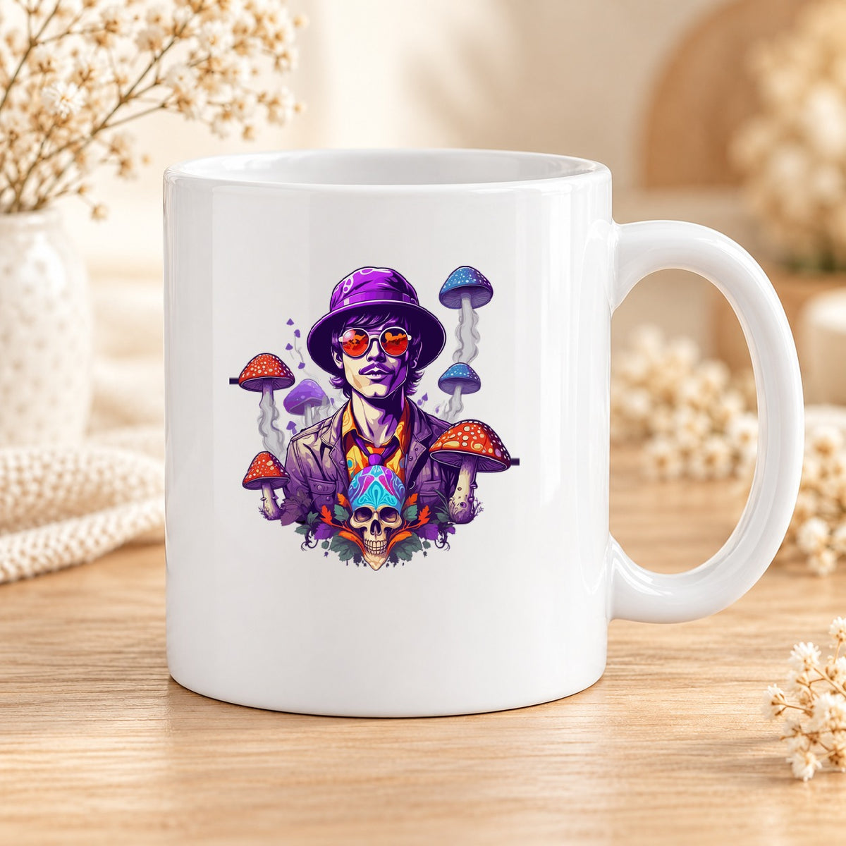 Mug Psychedelic céramique – Modèle 097