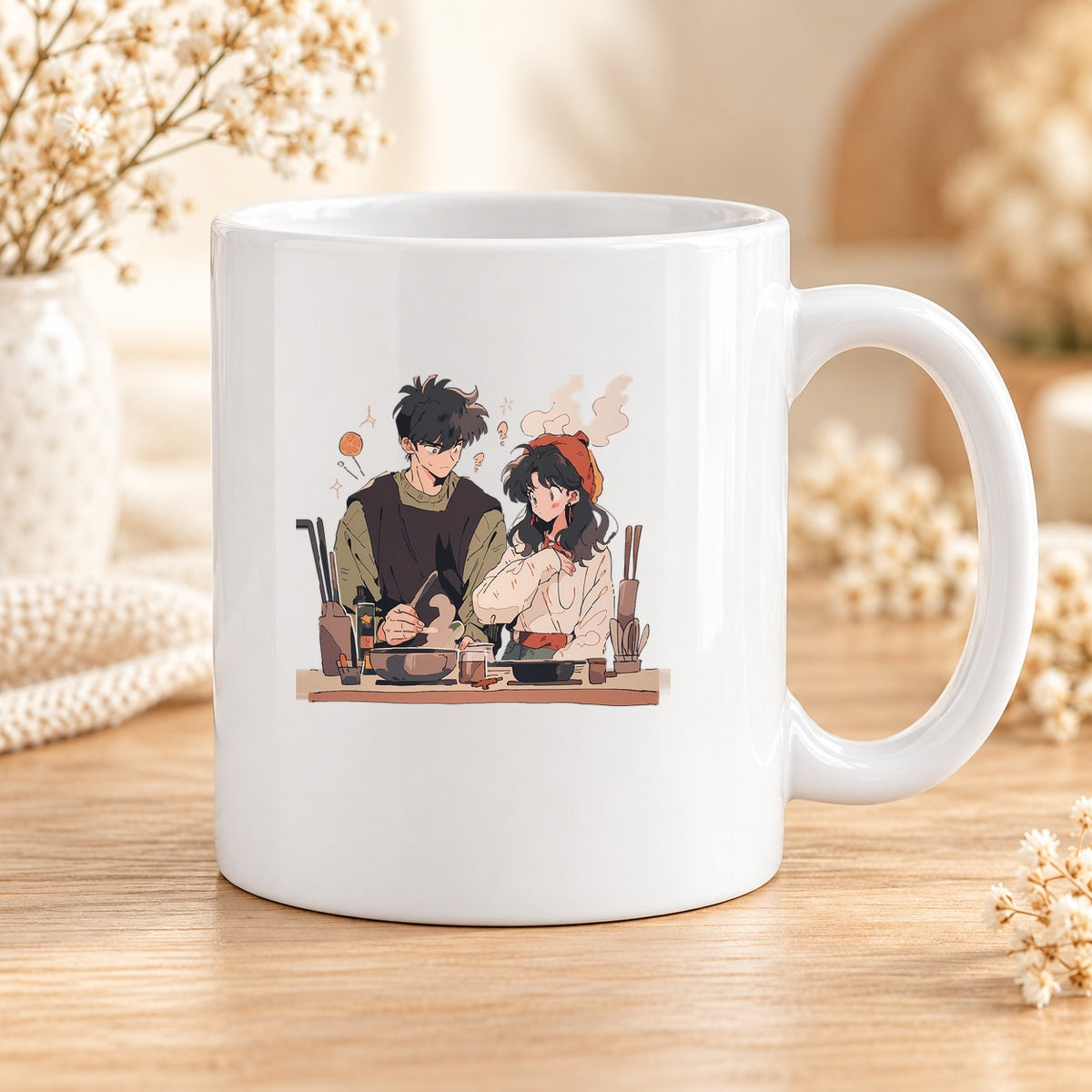 Mug Retro Anime céramique – Modèle 05