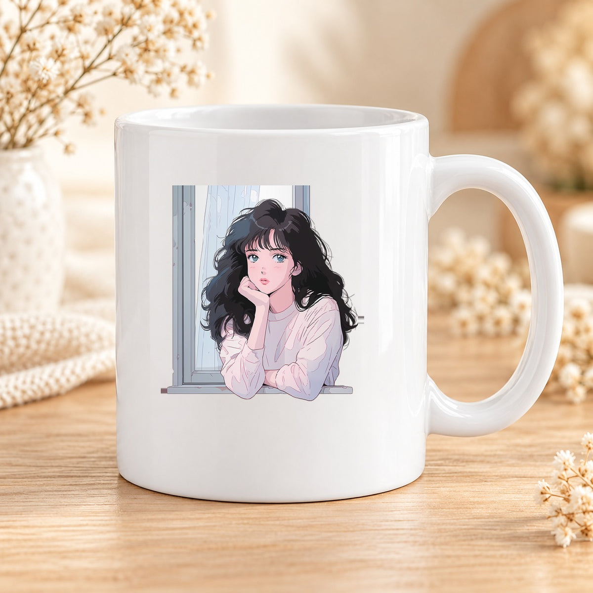 Mug Retro Anime céramique – Modèle 08