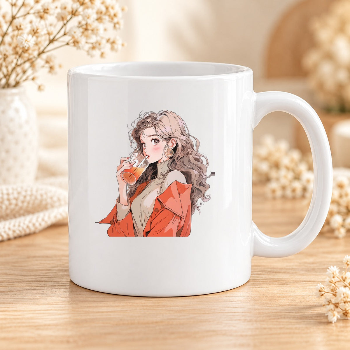 Mug Retro Anime céramique – Modèle 10