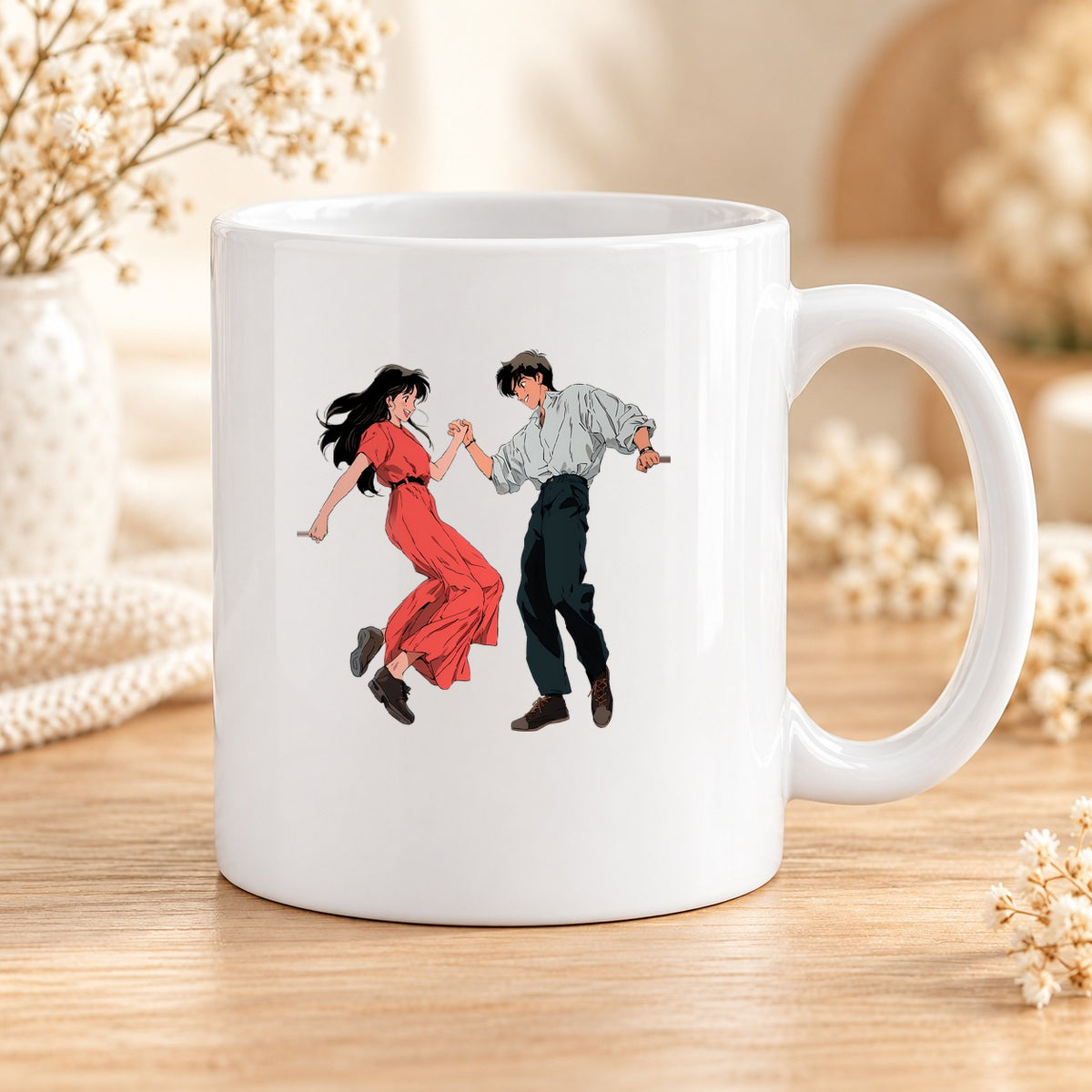 Mug Retro Anime céramique – Modèle 11