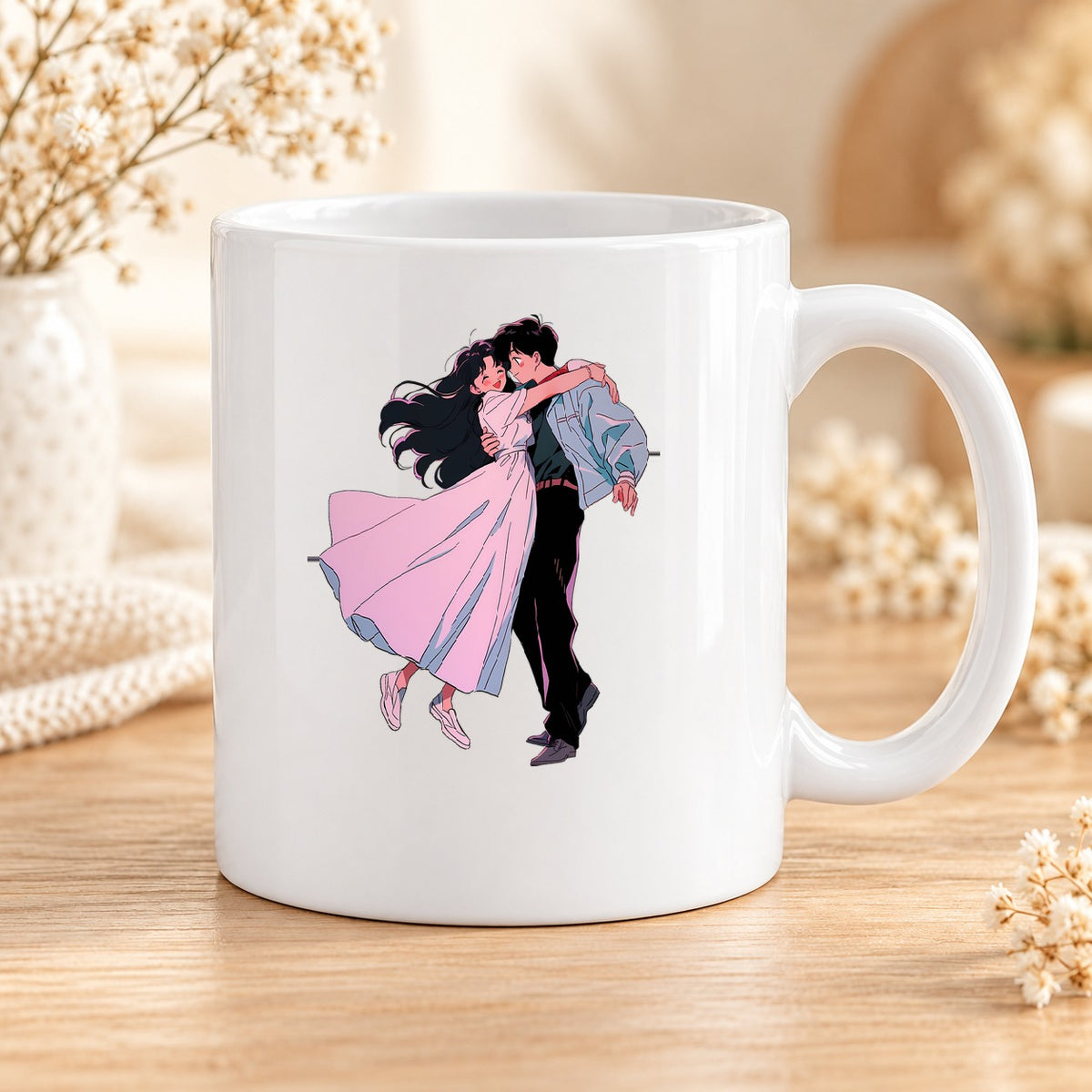 Mug Retro Anime céramique – Modèle 14