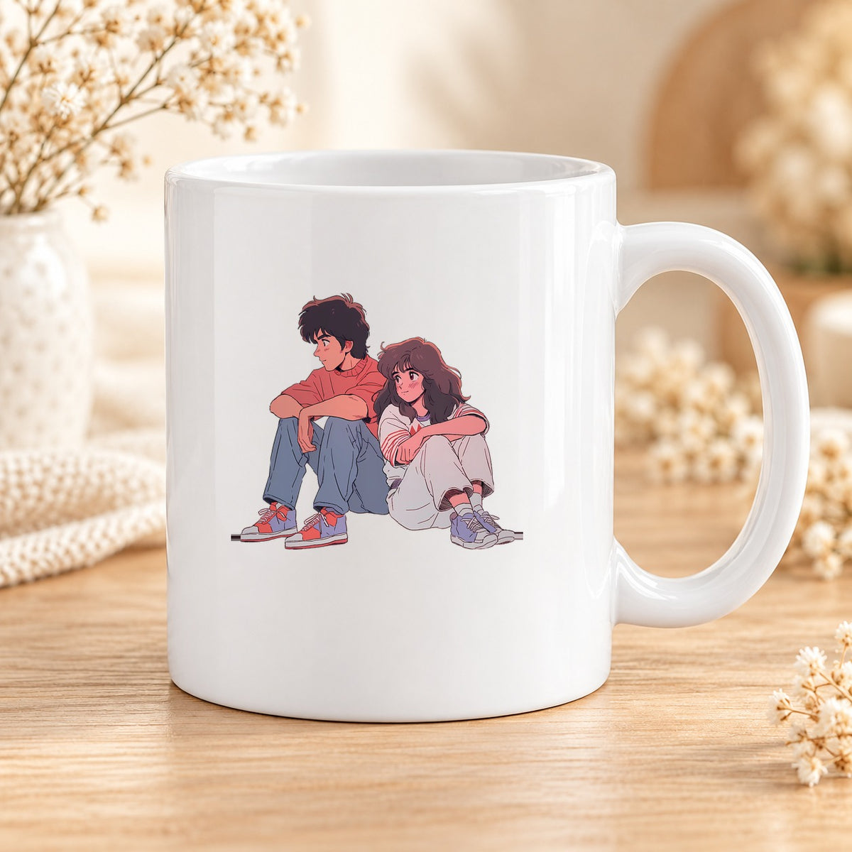 Mug Retro Anime céramique – Modèle 15