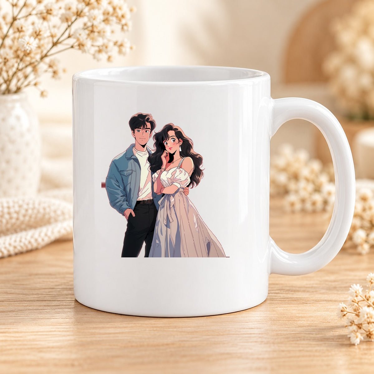 Mug Retro Anime céramique – Modèle 16