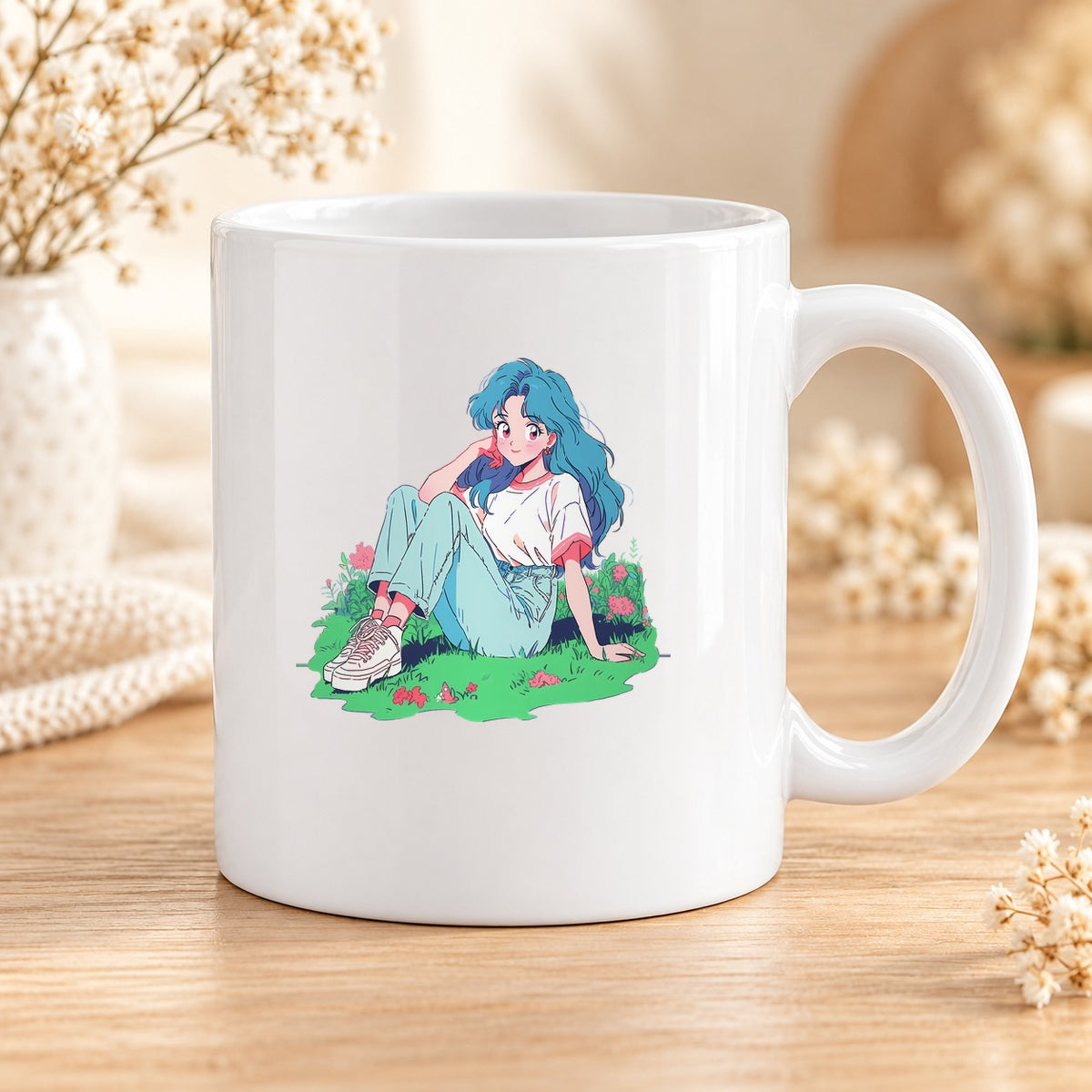 Mug Retro Anime céramique – Modèle 22