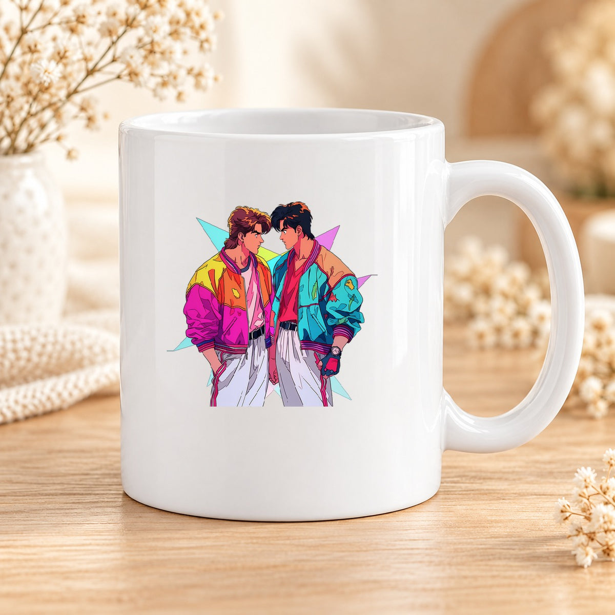 Mug Retro Anime céramique – Modèle 28