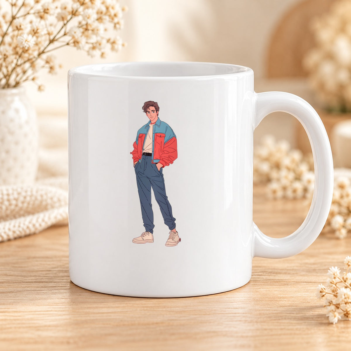 Mug Retro Anime céramique – Modèle 31