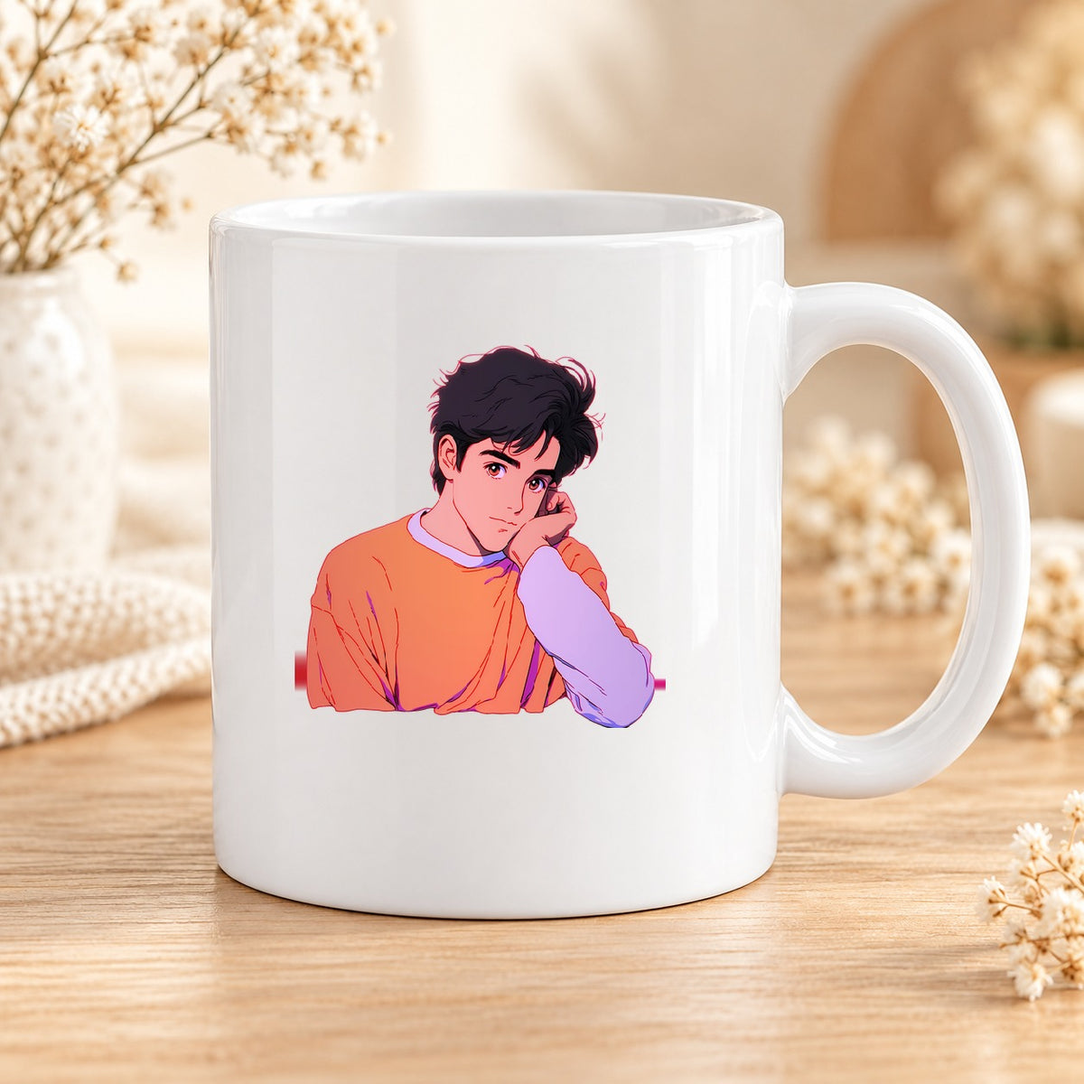 Mug Retro Anime céramique – Modèle 33