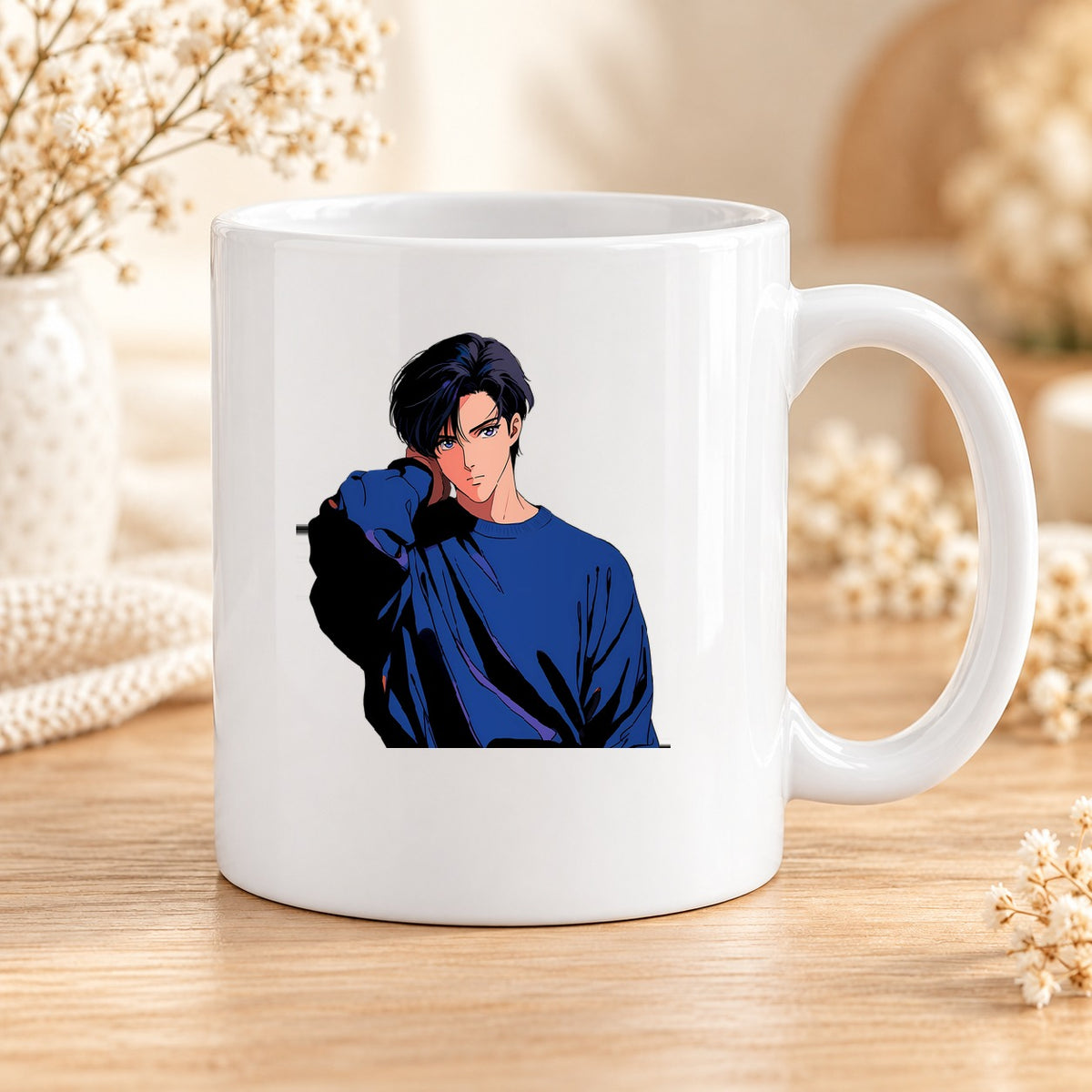 Mug Retro Anime céramique – Modèle 34
