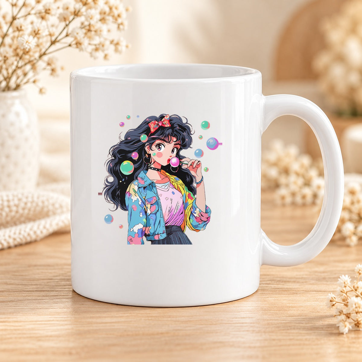 Mug Retro Anime céramique – Modèle 38