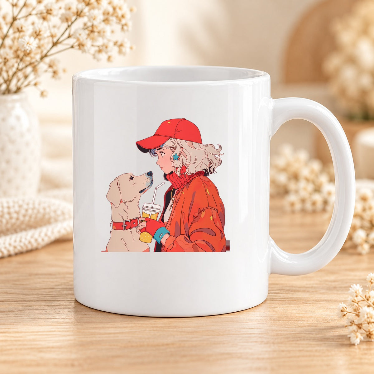 Mug Retro Anime céramique – Modèle 41