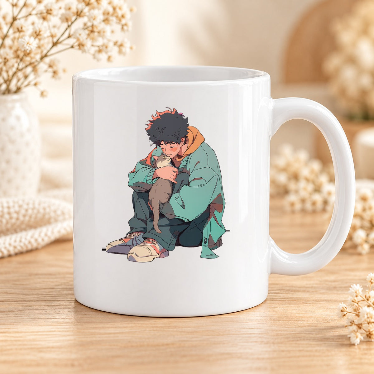 Mug Retro Anime céramique – Modèle 43