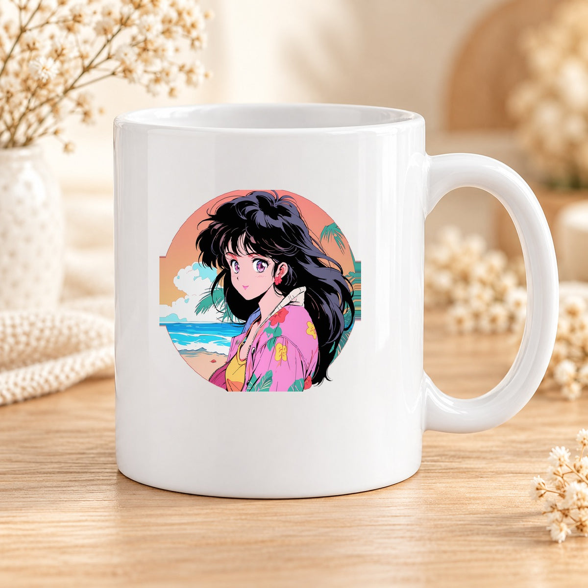 Mug Retro Anime céramique – Modèle 44