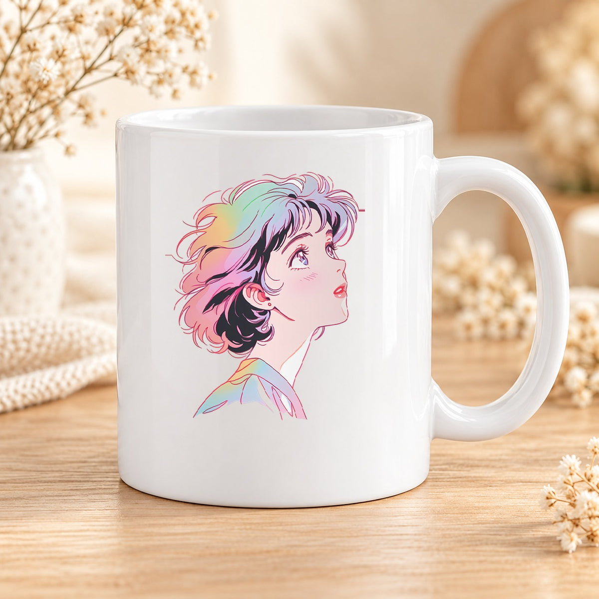 Mug Retro Anime céramique – Modèle 45