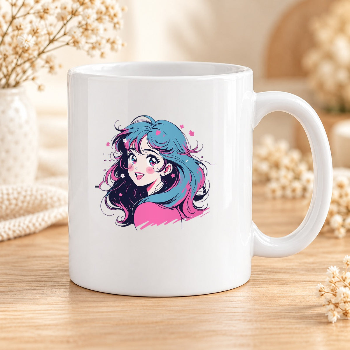 Mug Retro Anime céramique – Modèle 46