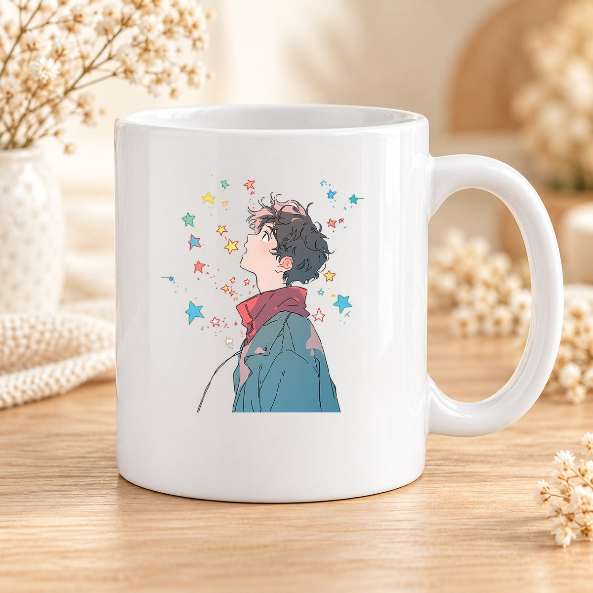 Mug Retro Anime céramique – Modèle 49