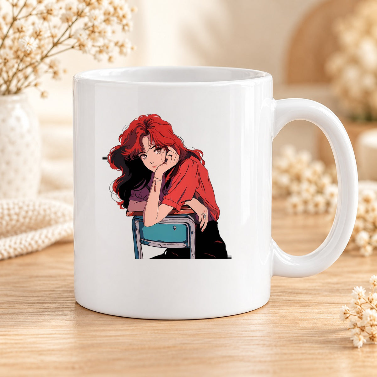 Mug Retro Anime céramique – Modèle 51