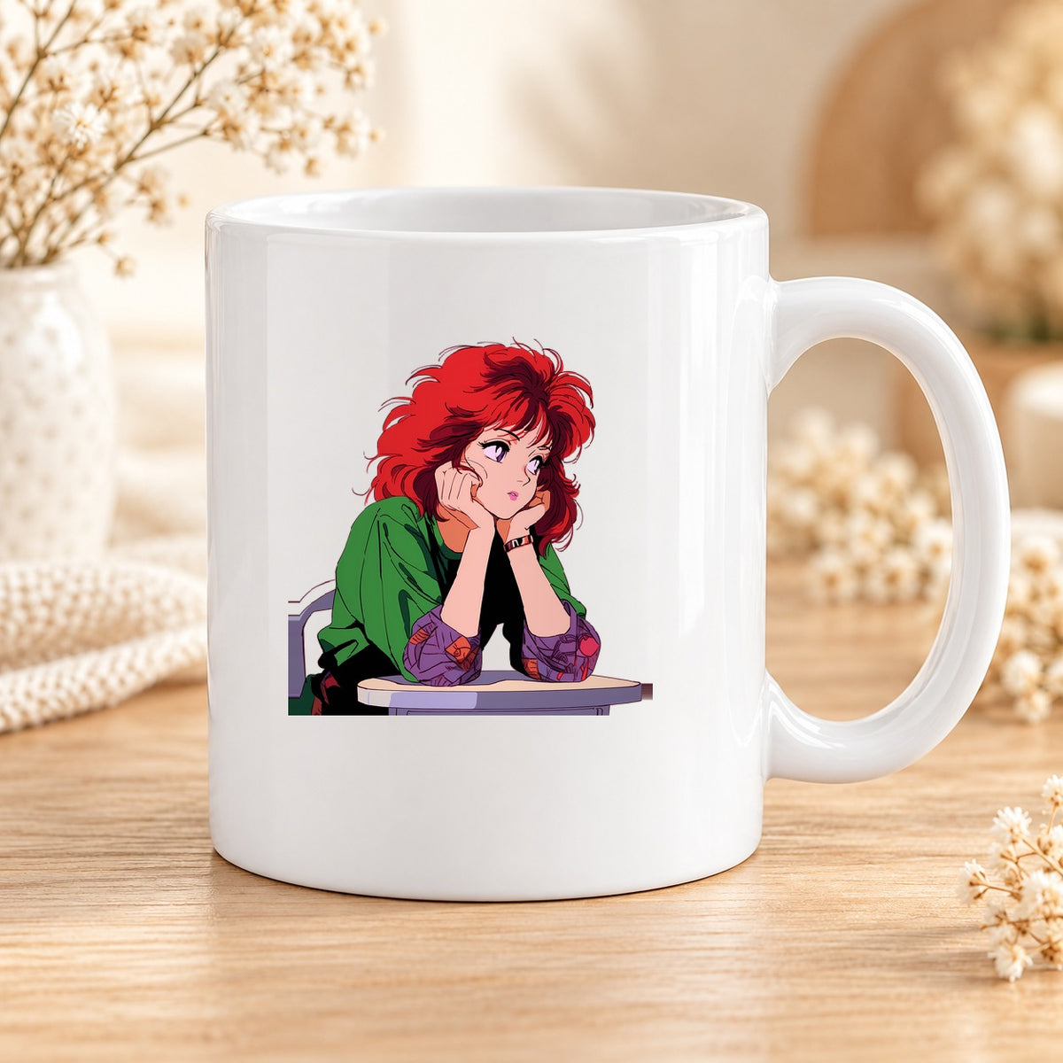 Mug Retro Anime céramique – Modèle 52