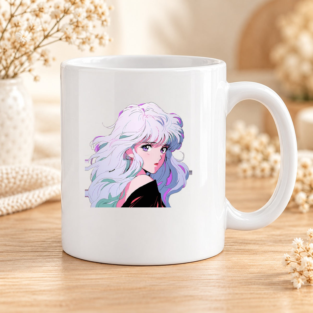 Mug Retro Anime céramique – Modèle 55