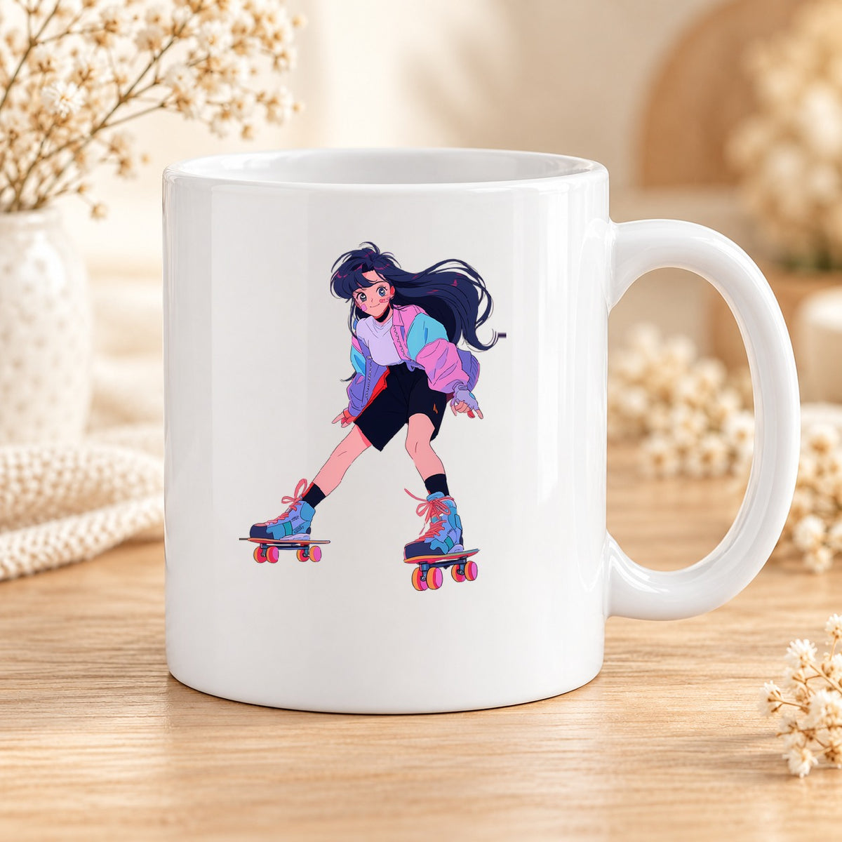 Mug Retro Anime céramique – Modèle 57