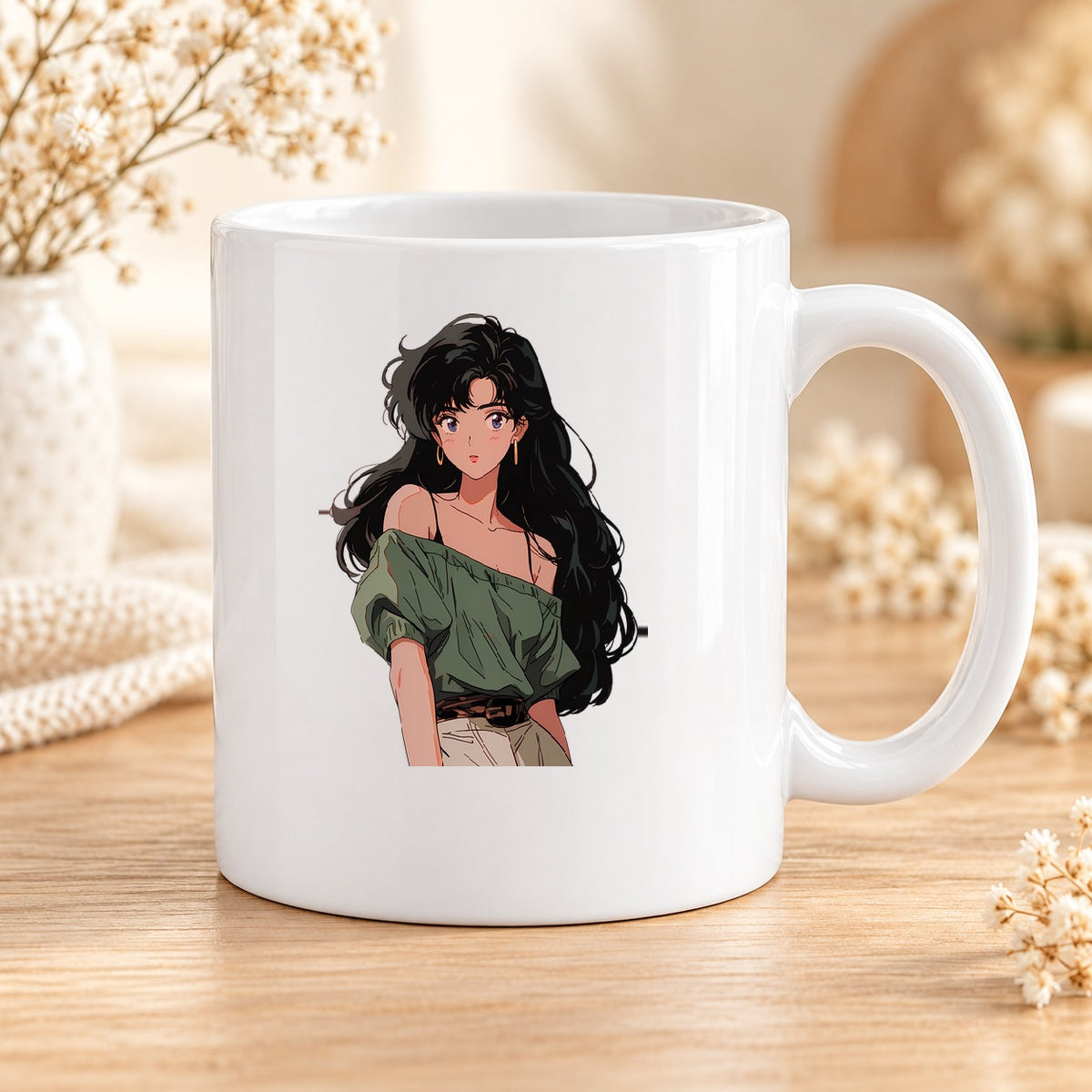 Mug Retro Anime céramique – Modèle 59