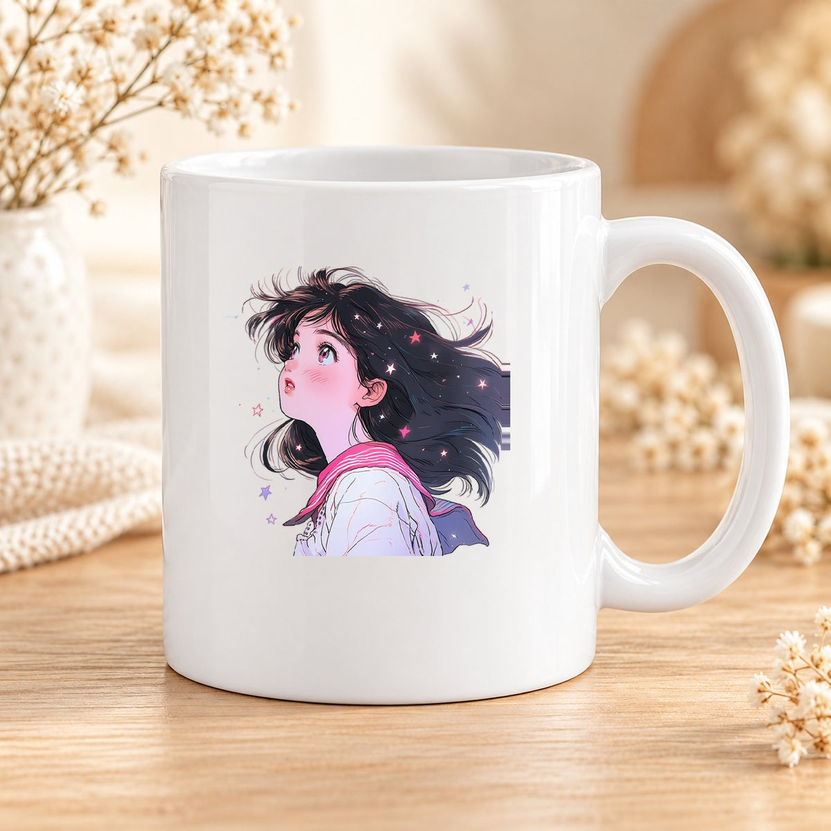 Mug Retro Anime céramique – Modèle 61