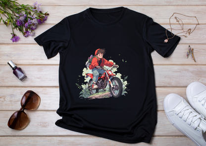 T-shirt Retro Anime Nostalgia – 61 modèles au choix – Noir ou Blanc